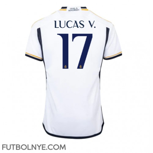 Camiseta Real Madrid Lucas Vazquez #17 Primera Equipación 2023-24 manga corta